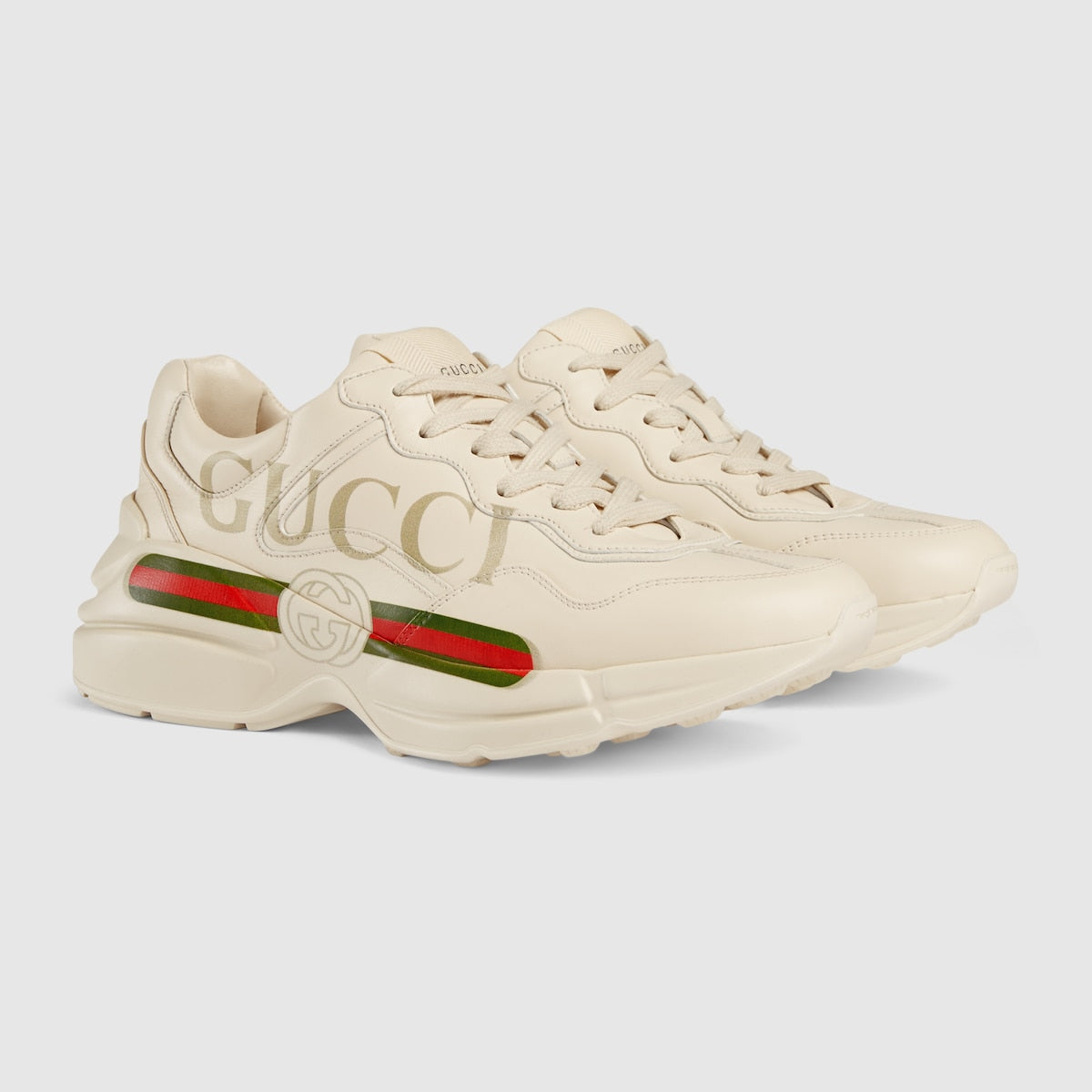 Women's Rhyton sneaker with logo – designed with a thick sole and bulky construction, the sneaker has a retro influence – LUX VERSE Luxury Designer Fashion Outlet