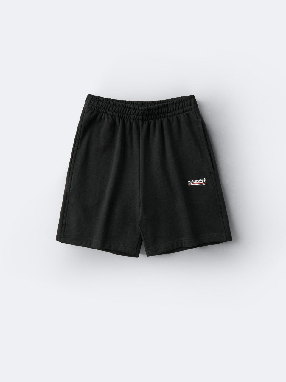 Black Jersey Logo Drawstring - Men's