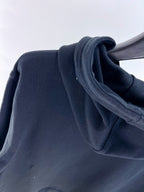 Navy-Baumwollpullover mit Grafik – Herren