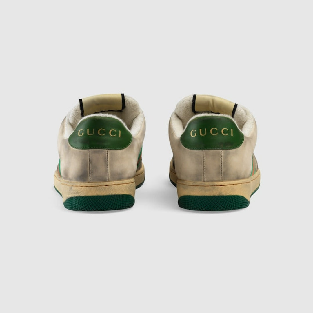 Men's Screener Gg Sneaker – influenced by classic trainers from the'70s, these sneakers mix leather with GG – LUX VERSE Luxury Designer Fashion Outlet