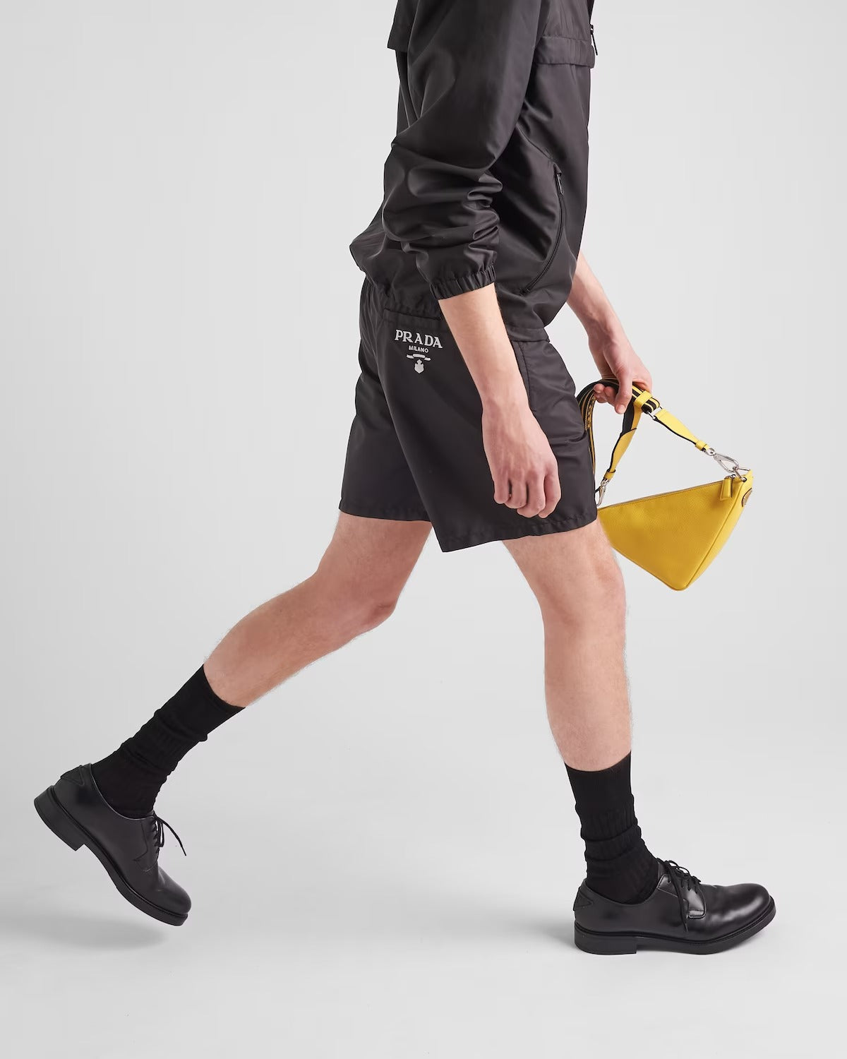 Re-Nylon swim trunks – these swim trunks with a sleek design are made of innovative Re-Nylon, a sustainable – LUX VERSE Luxury Designer Fashion Outlet