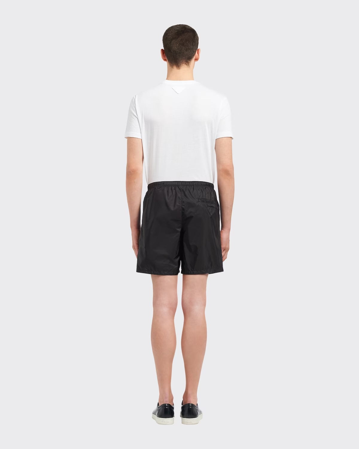 Re-Nylon swim trunks – these swim trunks with a sleek, sporty design are made of Re-Nylon, the innovative – LUX VERSE Luxury Designer Fashion Outlet