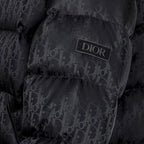 Oblique Down Jacket – both modern and relaxed, it features a two-way zip closure with double pulls, – LUX VERSE Luxury Designer Fashion Outlet