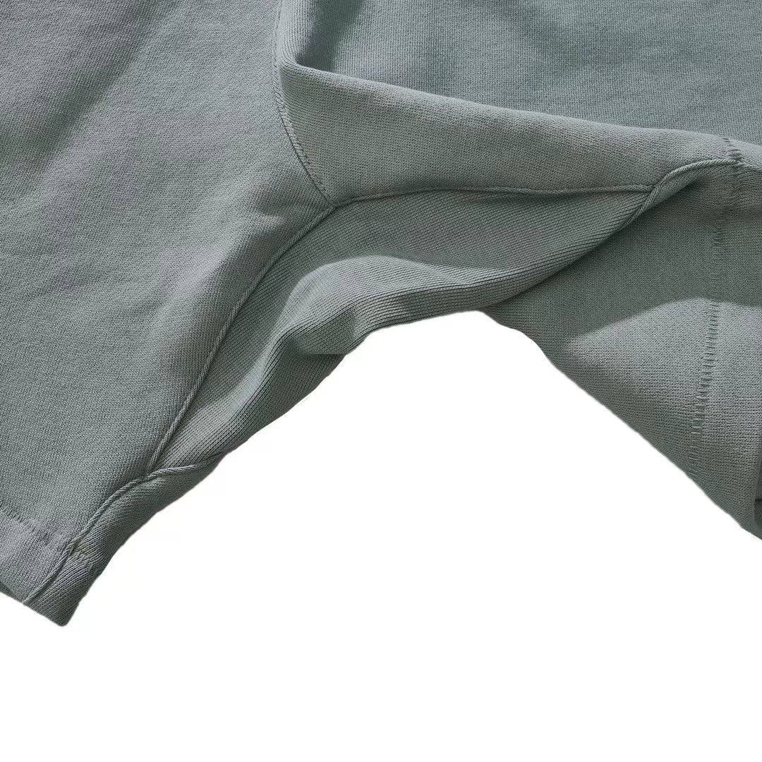 Brown Cotton Logo Drawstring - Men's