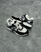 White Mesh Colourblock Chunky - Women's