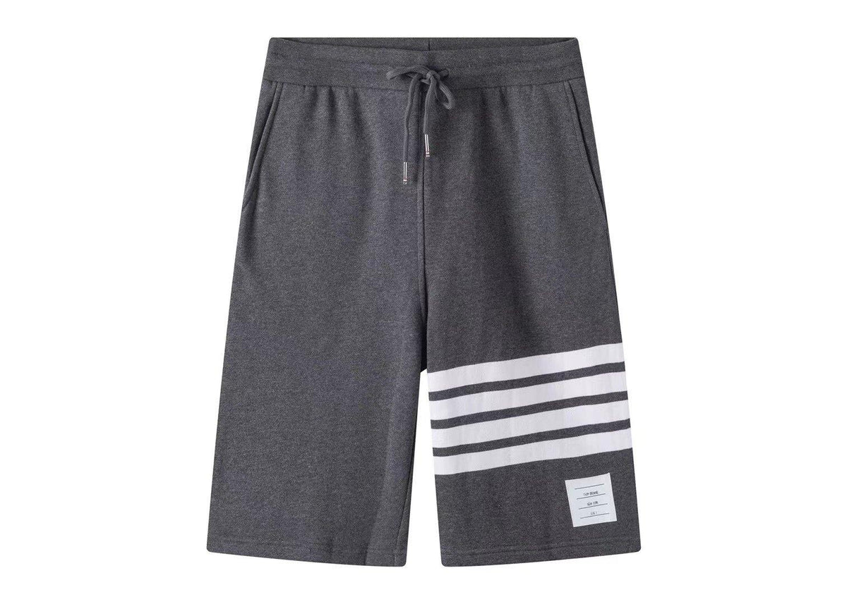 Red Jersey Bar Stripe Drawstring - Men's