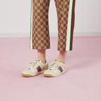 Women's Screener sneaker with Web – influenced by classic trainers from the'70s, the sneaker—named for the defensive – LUX VERSE Luxury Designer Fashion Outlet