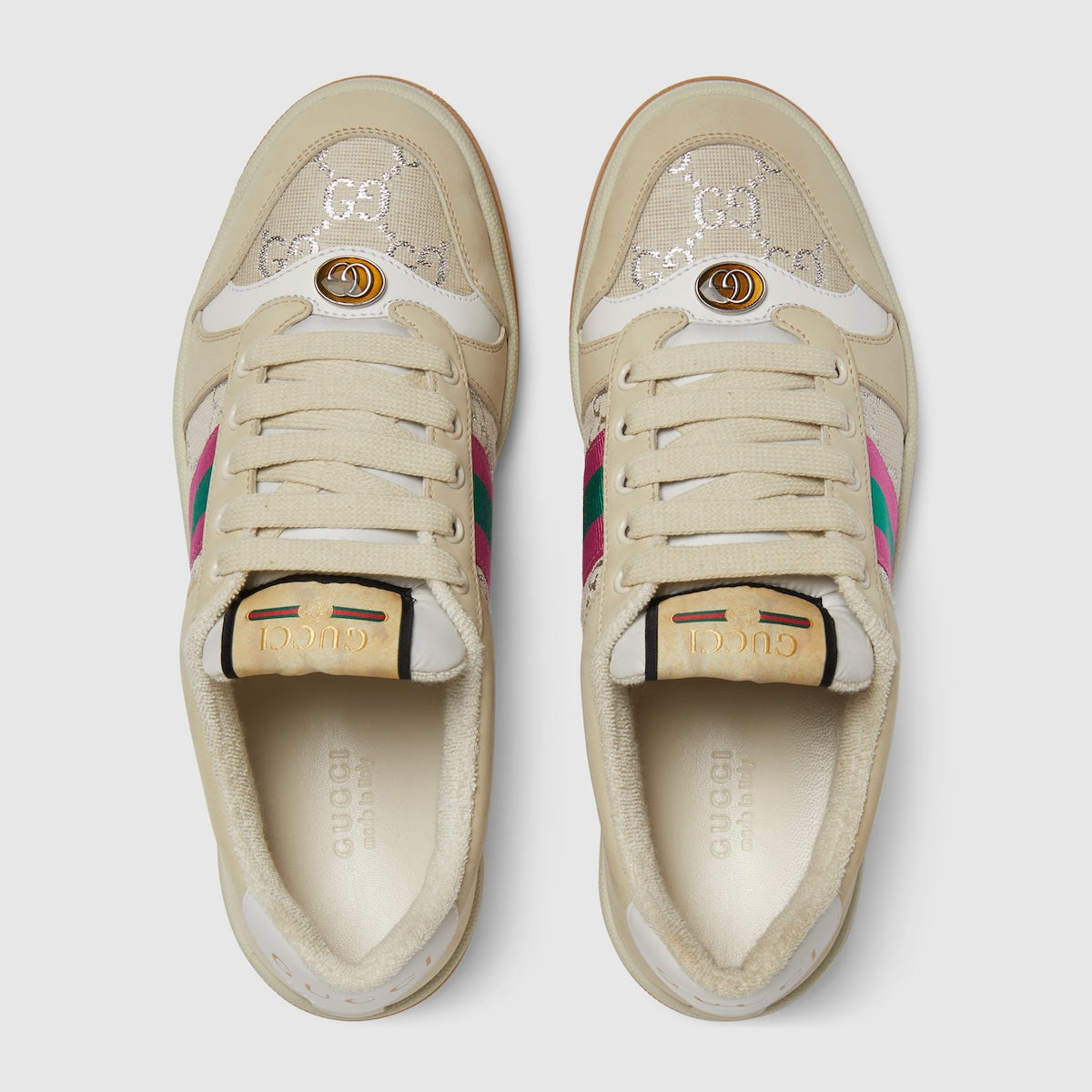 Women's Screener sneaker with Web – presented in an iteration of an archival-inspired fabric, the Screener is designed – LUX VERSE Luxury Designer Fashion Outlet