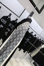 Schwarze Jersey-Trainingshose mit Kontrasteinsätzen – Herren
