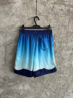 Blue Nylon Gradient Swim - Men's