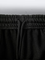 Black Jersey Logo Drawstring - Men's