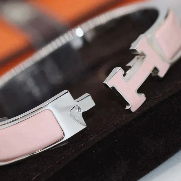 H Bracelet 12mm Pink – LUX VERSE Luxury Designer Fashion Outlet