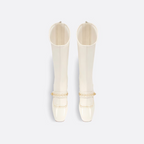 Belle-D Heeled Boot – the new Belle-D heeled boot draws inspiration from the elegance and refinement – LUX VERSE Luxury Designer Fashion Outlet