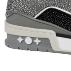 Trainer Sparkling Sneaker – this exceptional edition of the Trainer sneaker is covered in sparkling rhinestones – LUX VERSE Luxury Designer Fashion Outlet