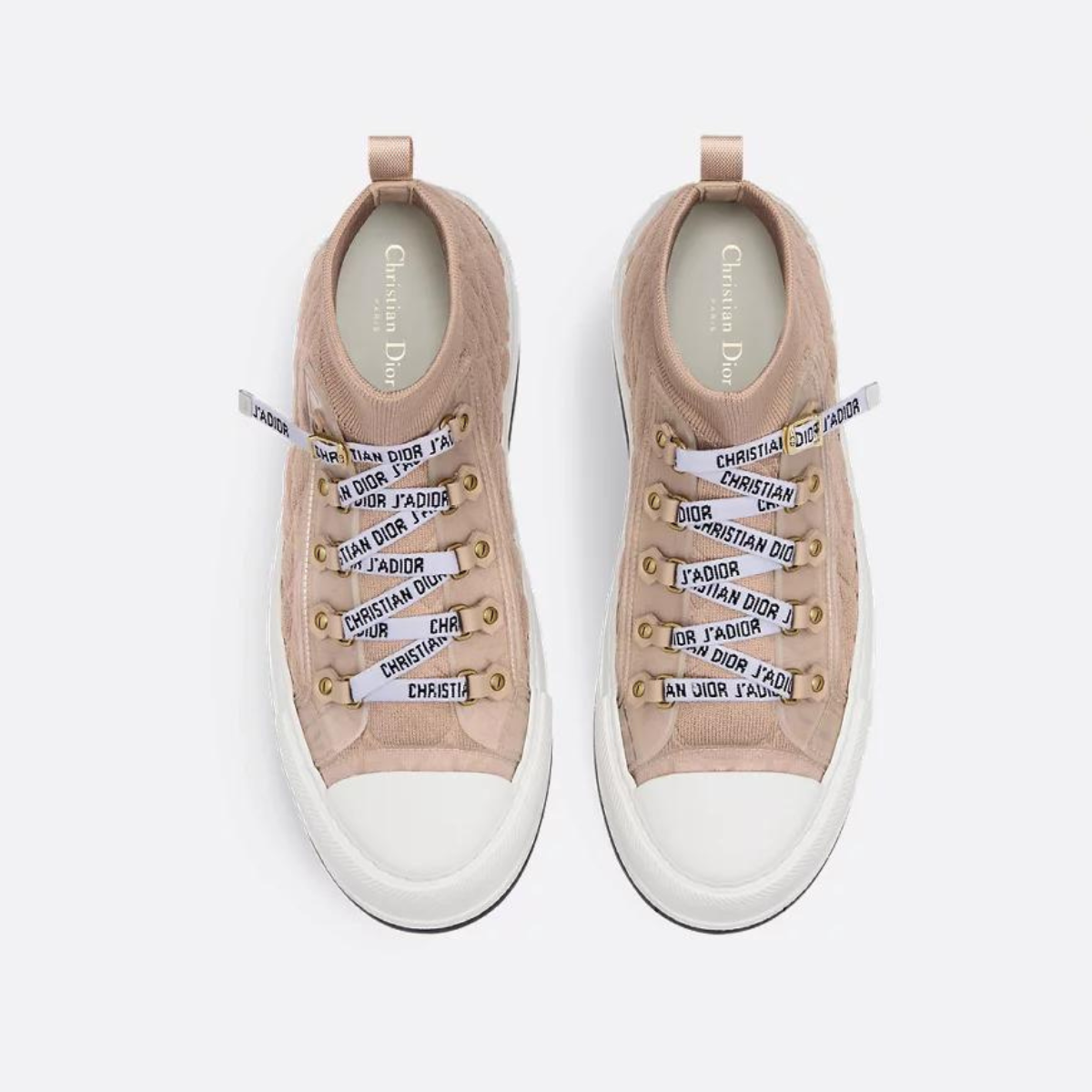 Platform Sneaker Technical Mesh – the style features a comfortable thick sole and Christian laces – LUX VERSE Luxury Designer Fashion Outlet