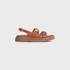 TIPPI TRIOMPHE SANDAL in CALFSKIN – 100% CALFSKIN - VEGETAL TANNING100% Calfskin LinningADJUSTABLE TRIOMPHE – LUX VERSE Luxury Designer Fashion Outlet