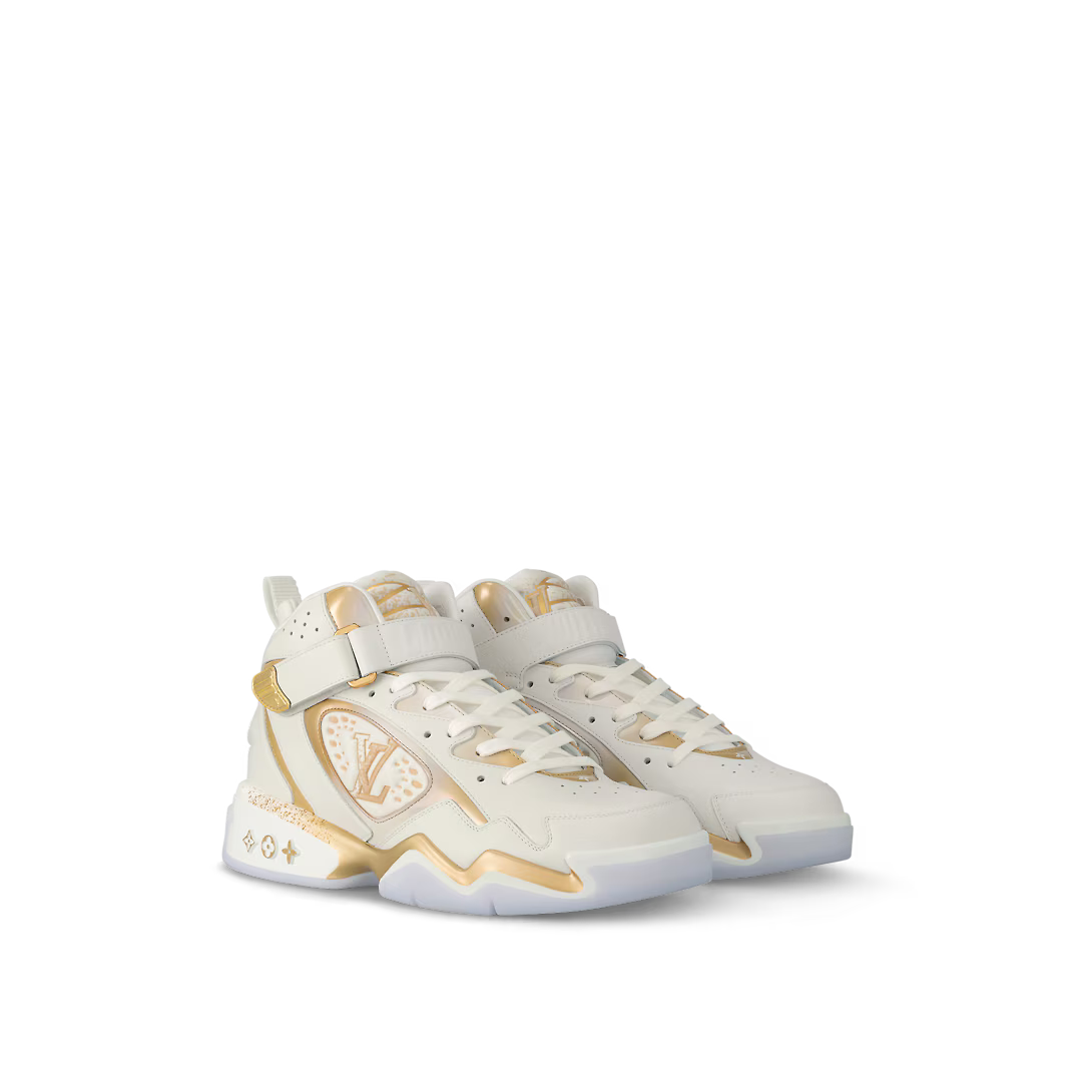 Trainer 2 Sneaker – the Trainer 2.0 sneaker comes in metallic calf leather – LUX VERSE Luxury Designer Fashion Outlet