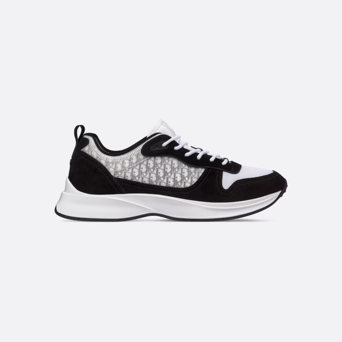 B25 Runner Sneaker Black – featuring a white sculpted rubber sole, the B25 Runner will complete any casual – LUX VERSE Luxury Designer Fashion Outlet