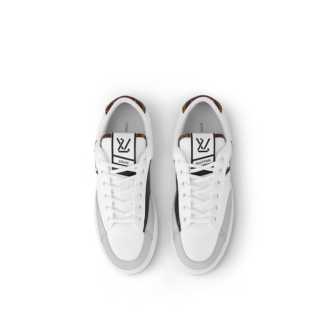 Charlie Classic sneaker – this unisex design has an oversized Initials signature on the side, while the back – LUX VERSE Luxury Designer Fashion Outlet
