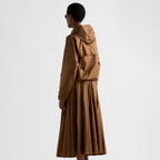 Light technical fabric blouson jacket – the minimalist sports-inspired style is completed with the sleek signature touch – LUX VERSE Luxury Designer Fashion Outlet