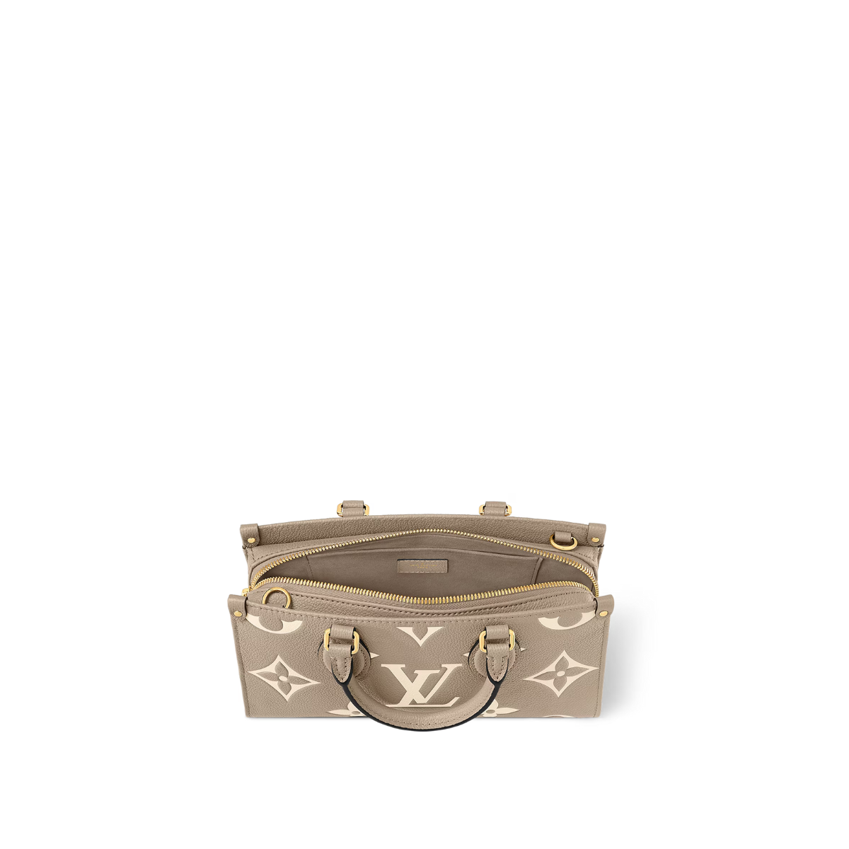 OnTheGo East West B – made from Monogram Empreinte leather embossed with a tonal Giant Monogram motif, – LUX VERSE Luxury Designer Fashion Outlet