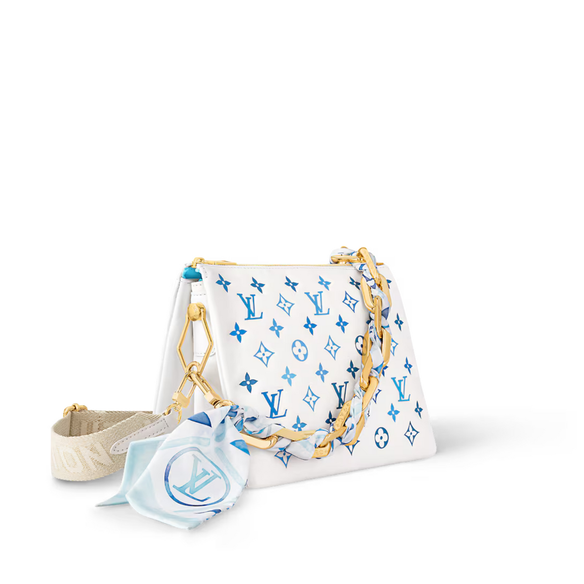 Classic Coussin PM – the braided chain plays with the same colorway – LUX VERSE Luxury Designer Fashion Outlet