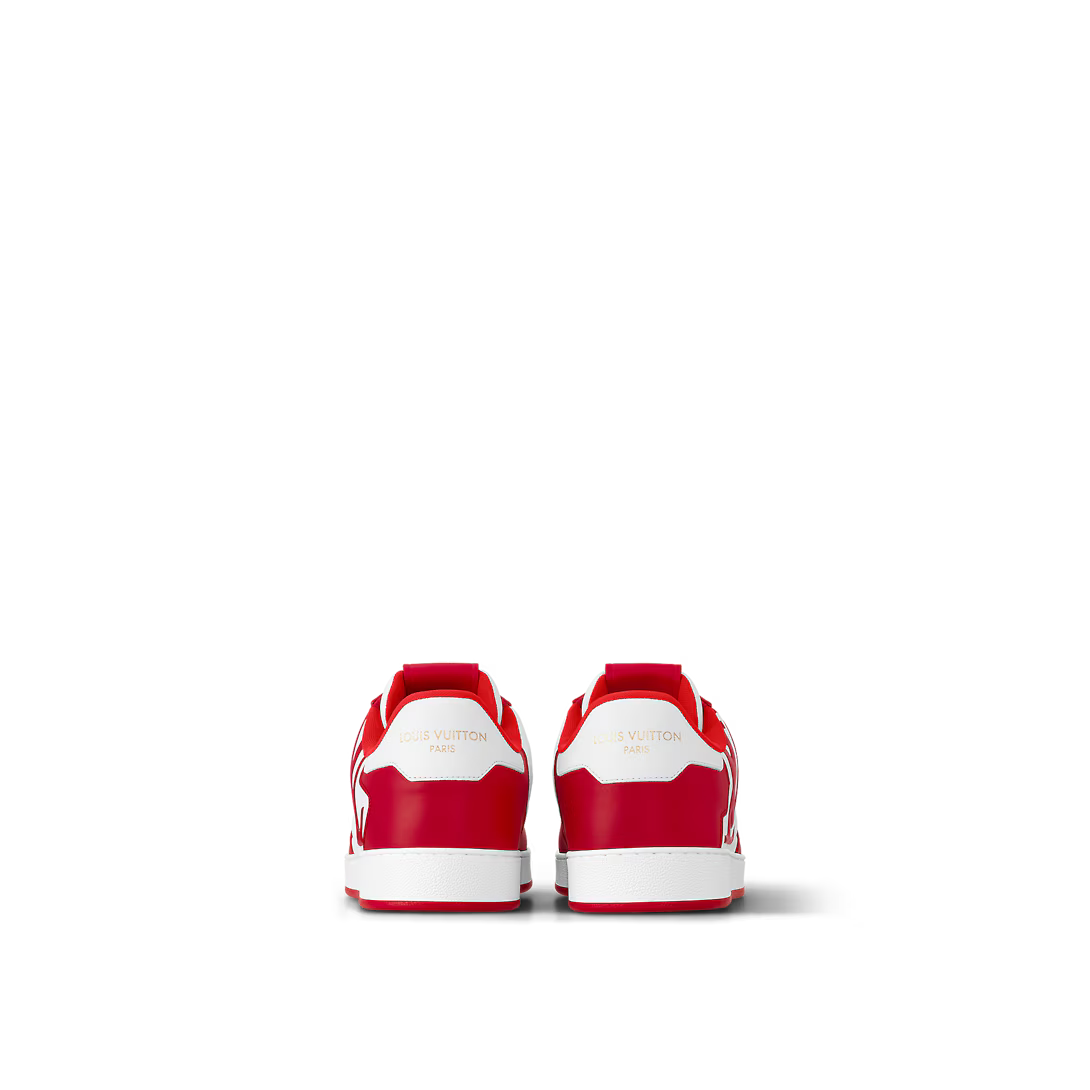 Rivoli Sneaker Red – a bicolor rubber outsole completes this model, which features a shape-memory – LUX VERSE Luxury Designer Fashion Outlet