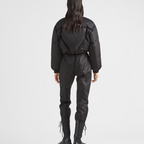 Re-Nylon Gabardine down jacket – made from recycled nylon and filled with premium down, this jacket offers both style – LUX VERSE Luxury Designer Fashion Outlet