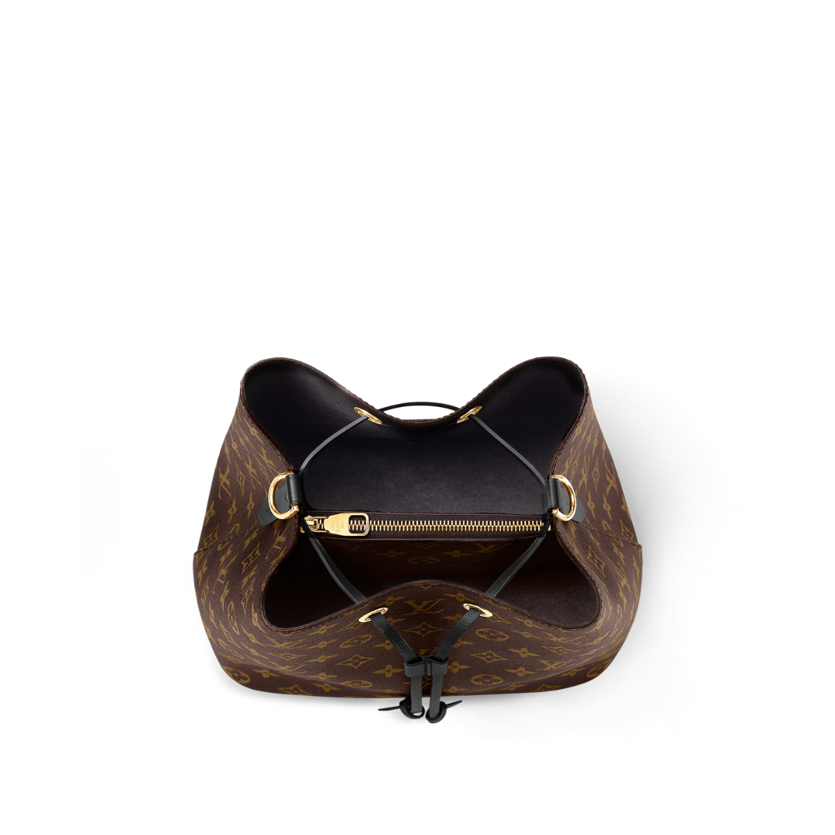 NéoNoé MM Black – the adjustable smart strap can be slung over the shoulder or lengthened for a trendy – LUX VERSE Luxury Designer Fashion Outlet