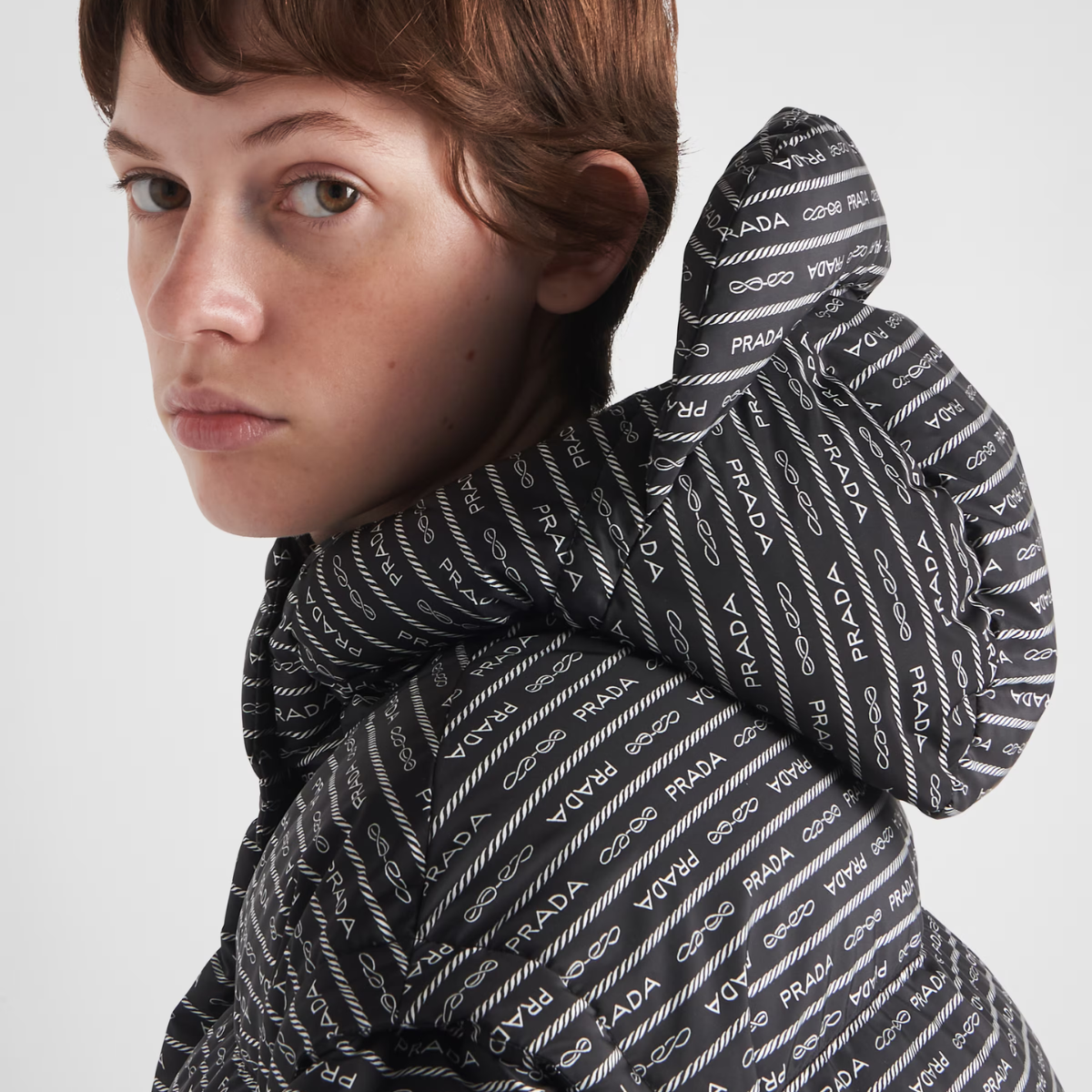 Re-Nylon down jacket – made from recycled materials, it offers both style and sustainability for the modern – LUX VERSE Luxury Designer Fashion Outlet