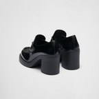 Chocolate brushed loafers – the shoe made of brushed leather is characterized by the contrast with the thick – LUX VERSE Luxury Designer Fashion Outlet
