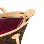 Neverfull BB Rose Peony – this scaled-down version features an adjustable and detachable textile strap as well – LUX VERSE Luxury Designer Fashion Outlet