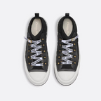 Walk'n'Platform Sneaker Technical Mesh – the style features a comfortable thick sole and Christian laces – LUX VERSE Luxury Designer Fashion Outlet