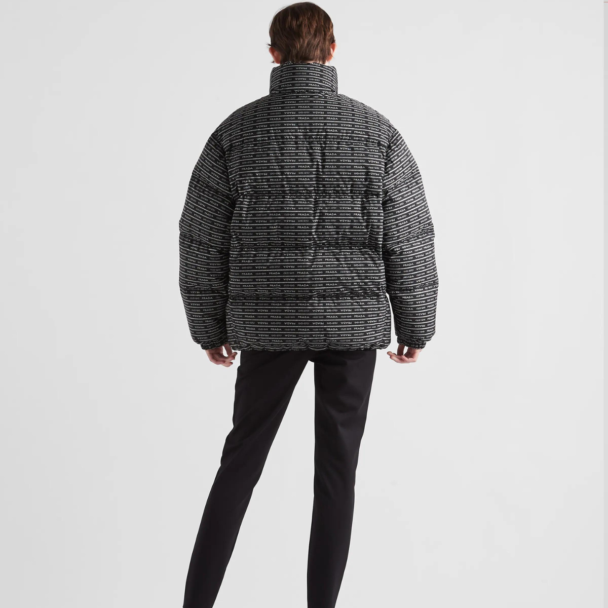 Re-Nylon Down Zipper Jacket – introducing the Re-Nylon down jacket – LUX VERSE Luxury Designer Fashion Outlet
