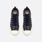 Walk'n'rubber Sneaker – christian signature on the laces and Christian signature on the sole Deep blue – LUX VERSE Luxury Designer Fashion Outlet