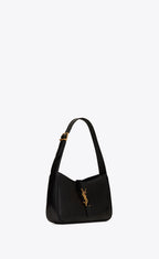 Le 5 À 7 in Smooth Leather – hOBO BAG FEATURING LEATHER TAB WITH THE CASSANDRE, AND TONAL SUEDE LINING.COMPACT – LUX VERSE Luxury Designer Fashion Outlet