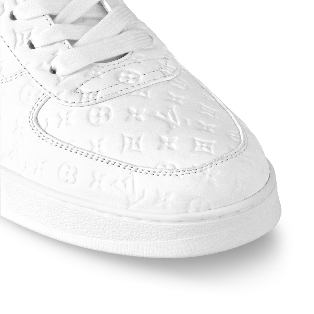 Rivoli Sneaker Boot – the Rivoli sneaker boot is revisited this season in soft calf leather embossed – LUX VERSE Luxury Designer Fashion Outlet