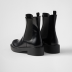 Brushed calf leather Chelsea boots – the footwear combines a casual character and refined allure in a versatile design – LUX VERSE Luxury Designer Fashion Outlet