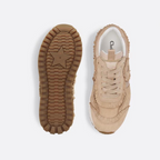 C'est RiseUp Sneaker – the pairing of nude suede calfskin and mesh is enhanced by the letters C and D on – LUX VERSE Luxury Designer Fashion Outlet