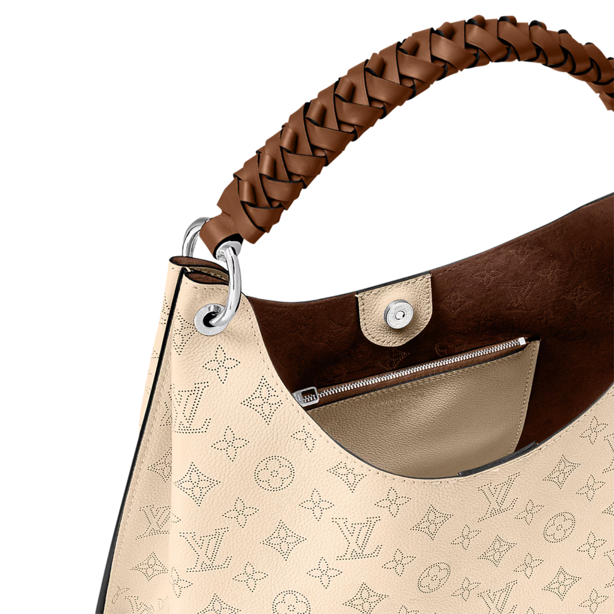 Carmel – craft details such as the braided handle and leather charm add to the sophistication – LUX VERSE Luxury Designer Fashion Outlet