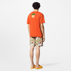 Monogram Nylon Swim Shorts – the allover pattern, inspired by a tropical island paradise, mixes iconic symbols – LUX VERSE Luxury Designer Fashion Outlet
