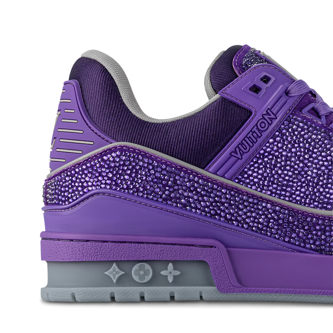 Trainer Crystal Sneaker – originally designed by Virgil Abloh, this model was inspired by vintage basketball – LUX VERSE Luxury Designer Fashion Outlet