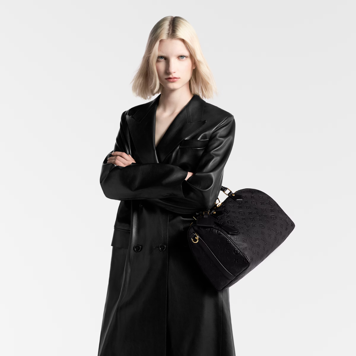 Speedy Soft Black – it’s made from a new Monogram Empreinte leather with a supple base, lined with suede – LUX VERSE Luxury Designer Fashion Outlet