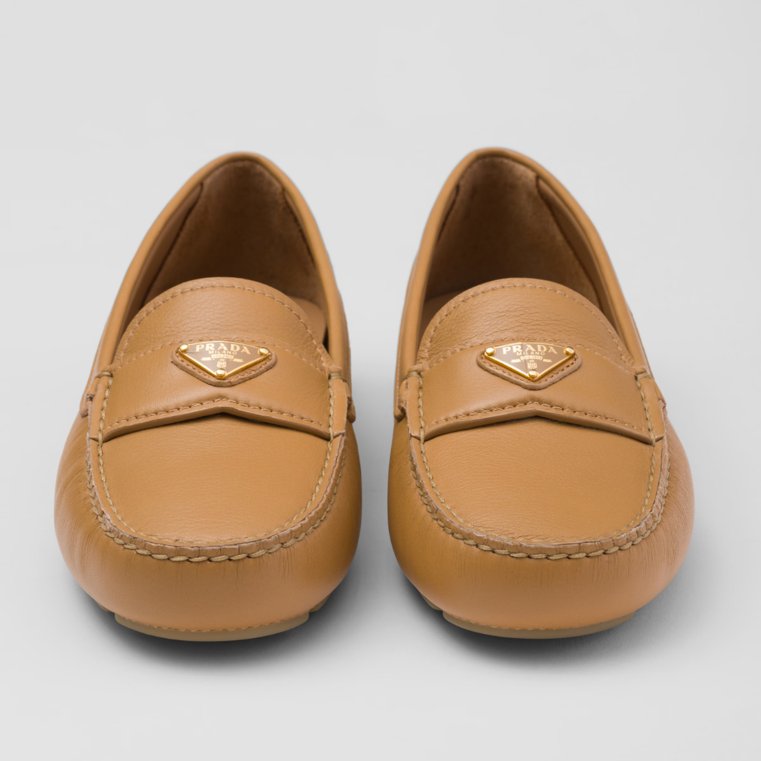 Leather driving shoes – refined workmanship with the distinctive tubular construction gives the upper – LUX VERSE Luxury Designer Fashion Outlet