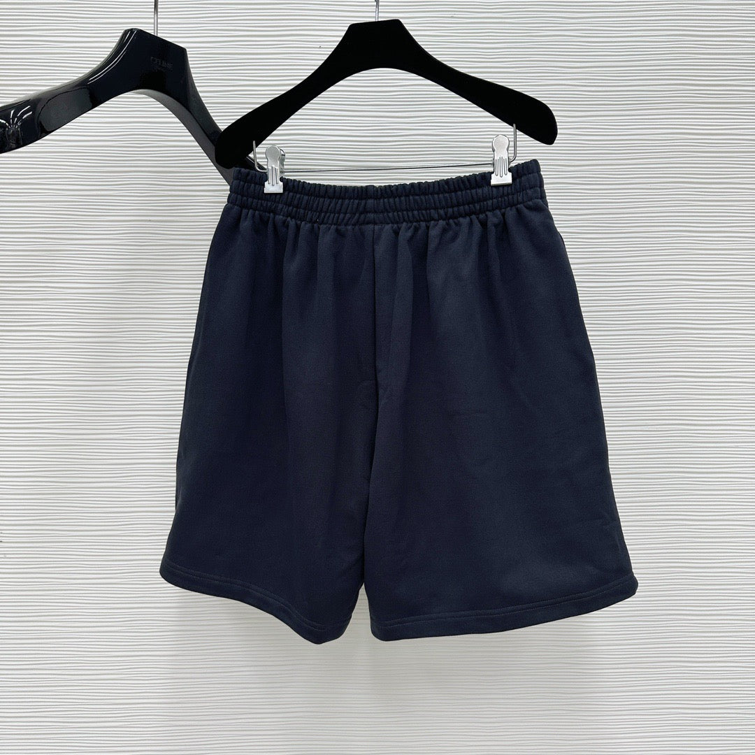 Navy Jersey Logo Drawstring - Men's