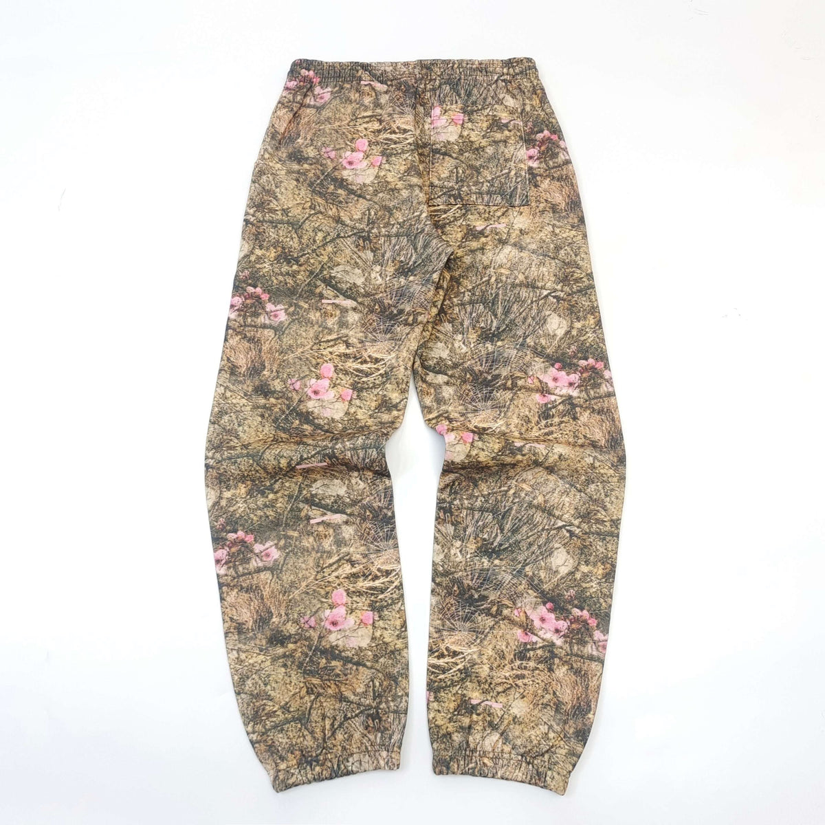 Grüne Camouflage-Jogginghose aus Baumwolle – Herren