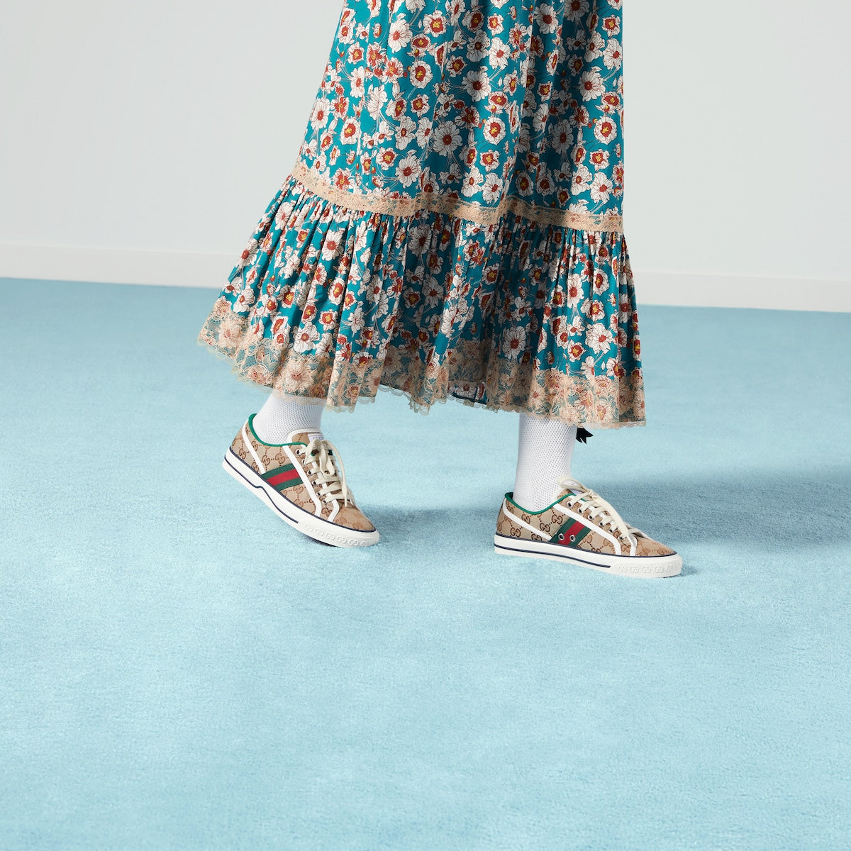 Women's Tennis sneaker – the style combines different elements from the House's heritage such as the Tennis – LUX VERSE Luxury Designer Fashion Outlet