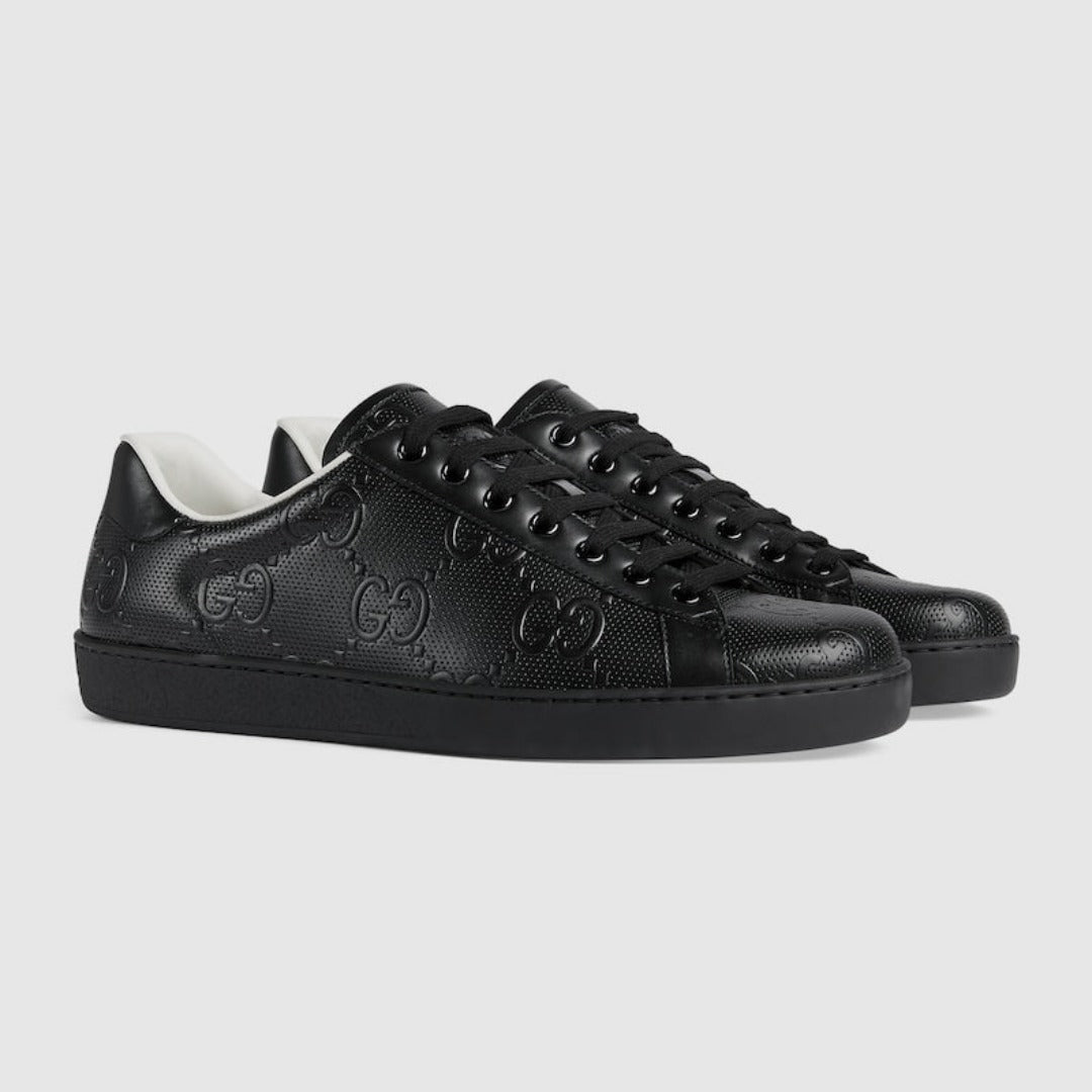 Crocodile Causal Sneakers – noted for its softness and slightly shiny finish, the GG leather defines – LUX VERSE Luxury Designer Fashion Outlet