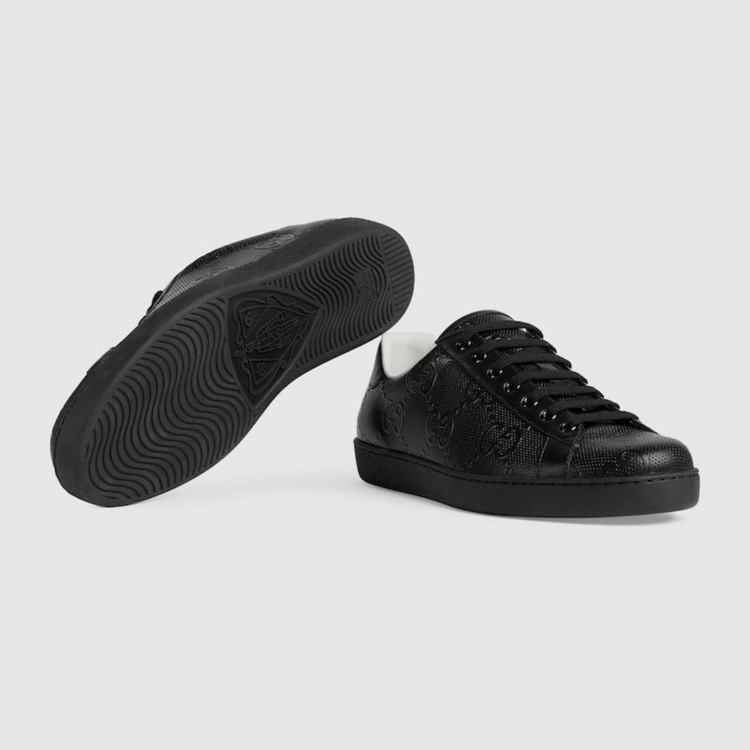 Crocodile Causal Sneakers – noted for its softness and slightly shiny finish, the GG leather defines – LUX VERSE Luxury Designer Fashion Outlet