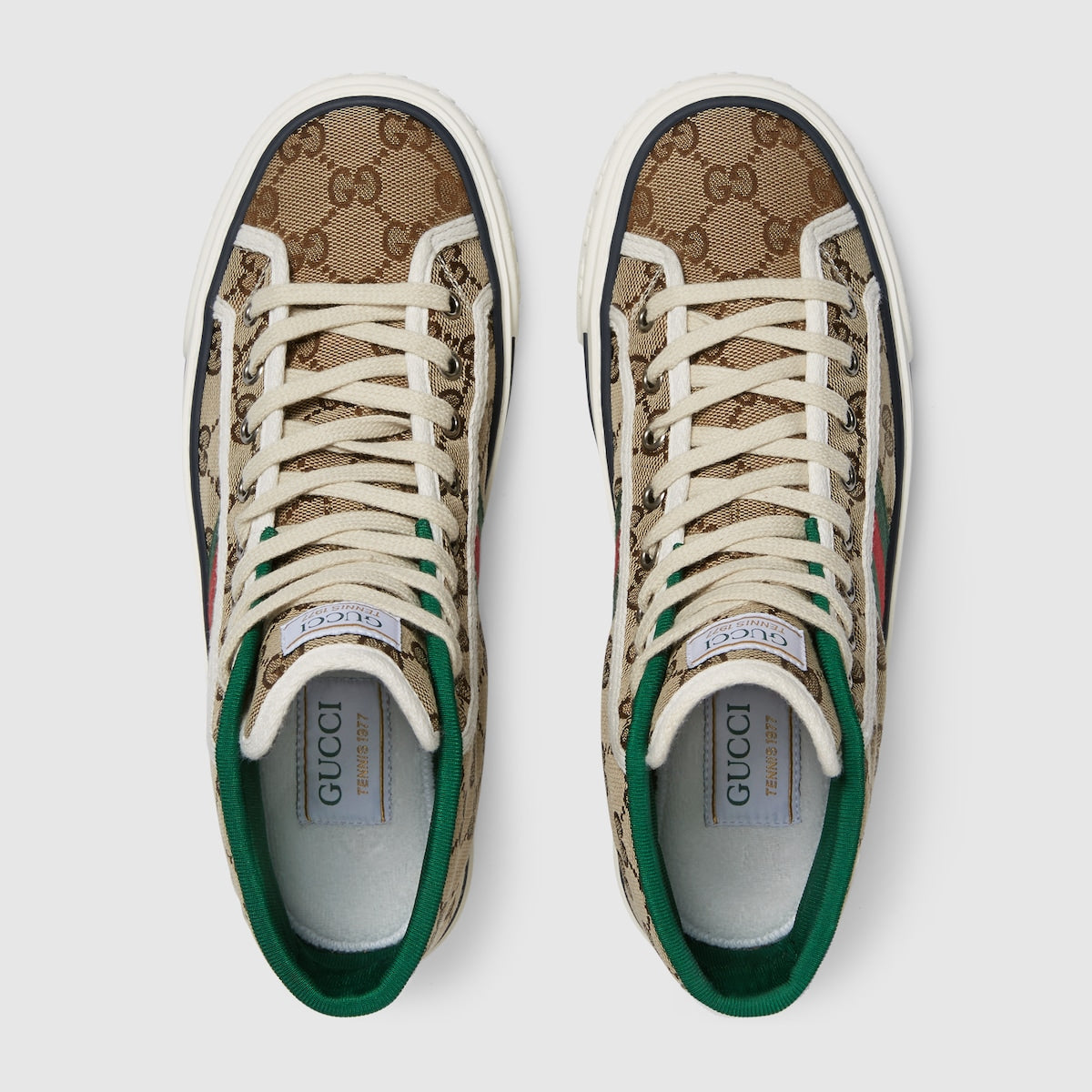 Women's Tennis 1977 high top sneaker – the Tennis 1977 sneaker is presented in a high-top version for the collection – LUX VERSE Luxury Designer Fashion Outlet